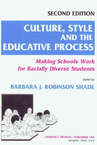 Book cover for Culture, Style, and the Educative Process