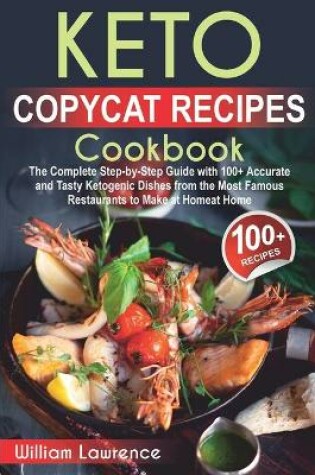 Cover of Keto Copycat Recipes Cookbook