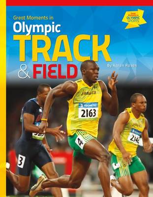 Book cover for Great Moments in Olympic Track & Field