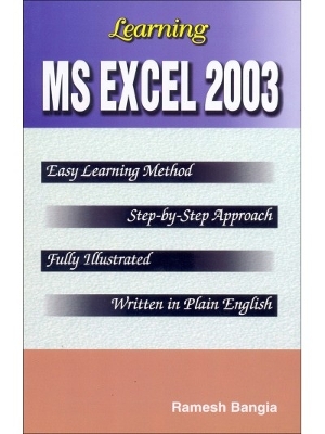 Book cover for Learning Ms Excel 2003