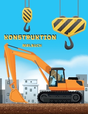 Book cover for Konstruktion Malbuch