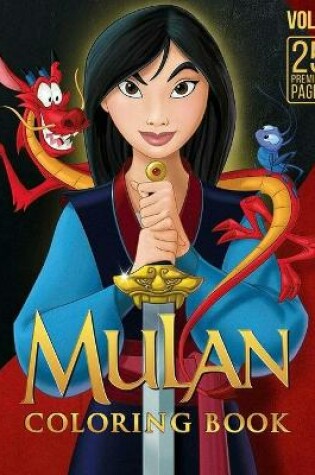 Cover of Mulan Coloring Book Vol1