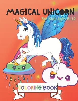 Cover of Magical Unicorn Coloring Book