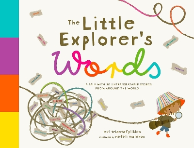 Book cover for The Little Explorer's Words