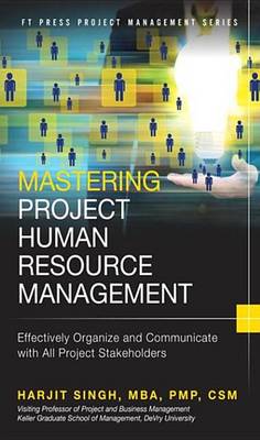 Book cover for Mastering Project Human Resource Management