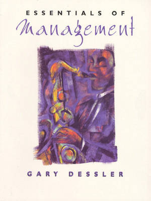 Book cover for Essentials of Management