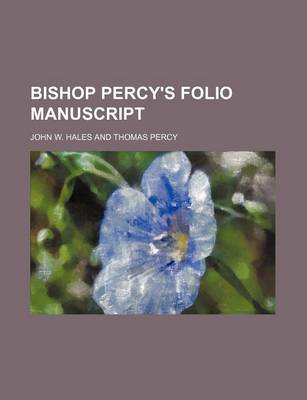 Book cover for Bishop Percy's Folio Manuscript