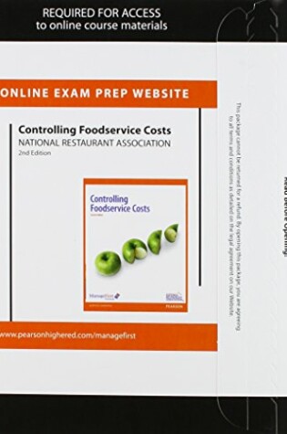 Cover of Exam Prep for Controlling Food Service Costs -- Access Card