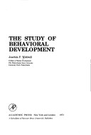 Cover of Study of Behavioural Development