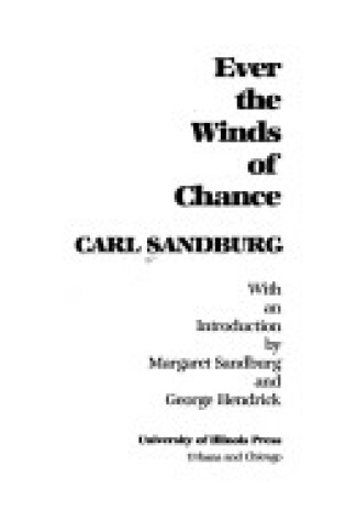 Cover of Ever the Winds of Chance