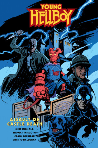Book cover for Young Hellboy: Assault On Castle Death