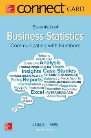 Cover of Connect Access Card for Essentials of Business Statistics