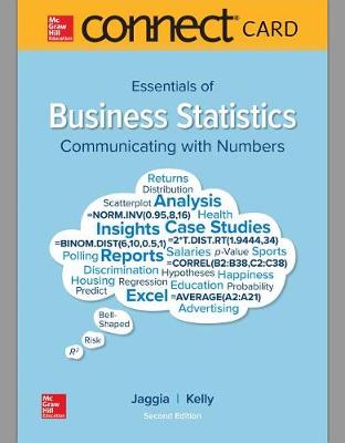 Book cover for Connect Access Card for Essentials of Business Statistics