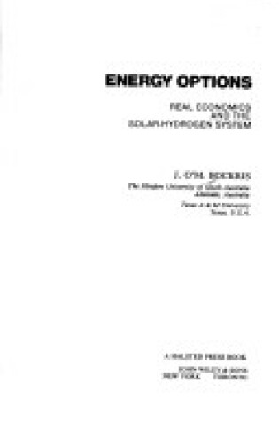 Cover of Energy Options