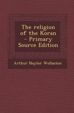 Cover of The Religion of the Koran