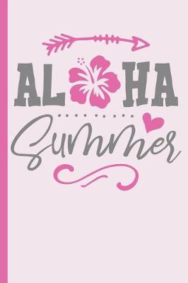 Book cover for Aloha Summer with Hibiscus Flower