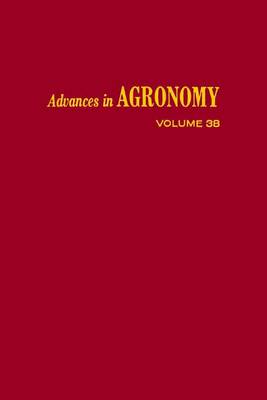 Cover of Advances in Agronomy Volume 38