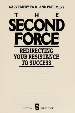 Cover of Emery G. & Emery P. : Second Force (Hbk)