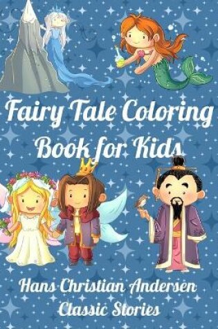 Cover of Fairy Tale Coloring Book for Kids