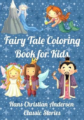 Book cover for Fairy Tale Coloring Book for Kids