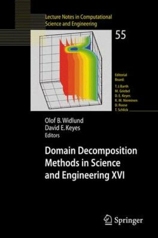 Cover of Domain Decomposition Methods in Science and Engineering Xvi