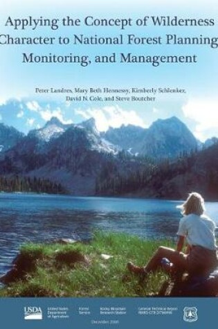 Cover of Applying the Concept of Wilderness Character to National Forest Planning, Monitoring, and Management