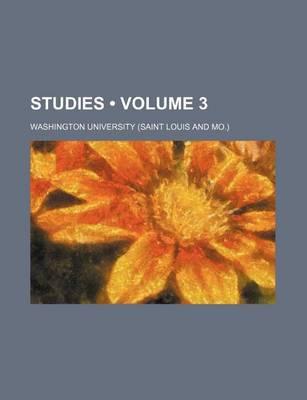 Book cover for Studies (Volume 3)