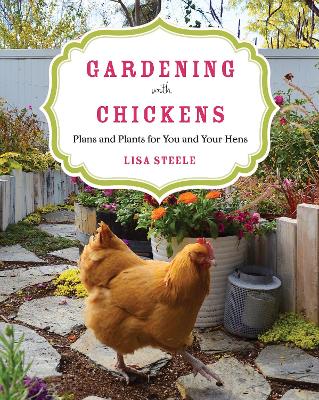 Book cover for Gardening with Chickens