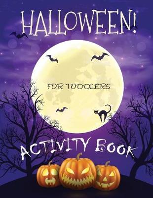Book cover for Halloween Activity Book for Toddlers