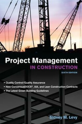 Cover of Project Management in Construction, Sixth Edition
