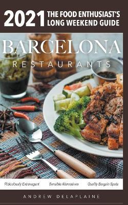 Book cover for 2021 Barcelona Restaurants
