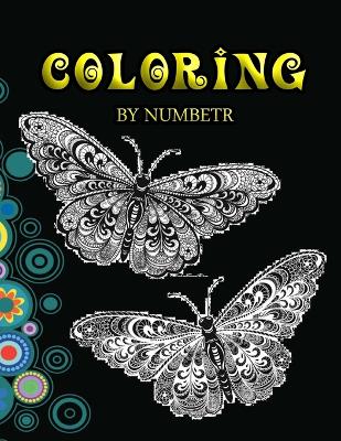 Book cover for coloring by numbers