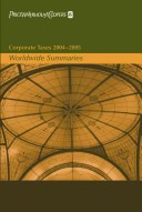 Book cover for Corporate and Individual Taxes 2004-2005 Worldwide Summaries