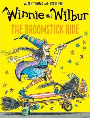 Book cover for Winnie and Wilbur: The Broomstick Ride
