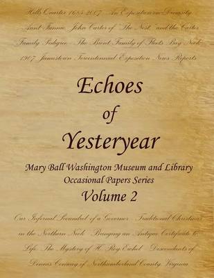 Book cover for Echoes of Yesteryear Volume 2