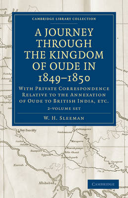 Book cover for A Journey Through the Kingdom of Oude in 1849-1850 2 Volume Set