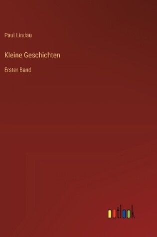 Cover of Kleine Geschichten