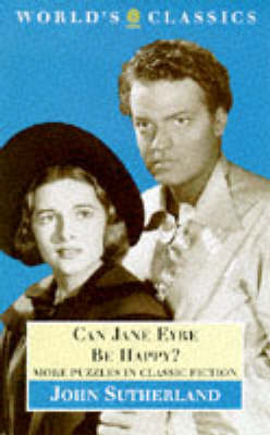Book cover for Can Jane Eyre be Happy?