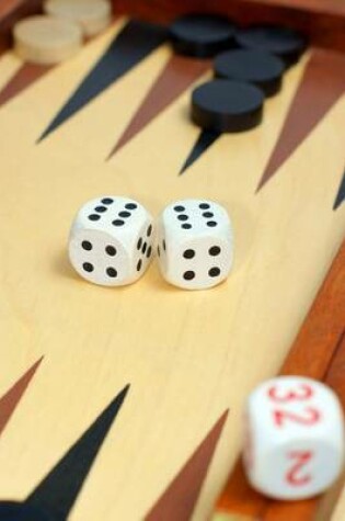 Cover of Backgammon Board and Dice Game Journal