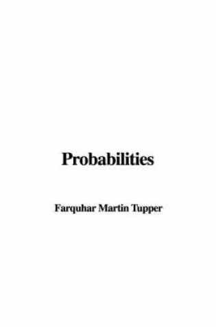 Cover of Probabilities