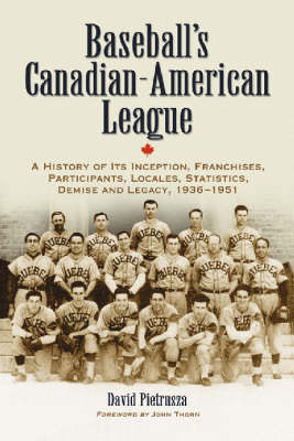 Book cover for Baseball's Canadian-American League