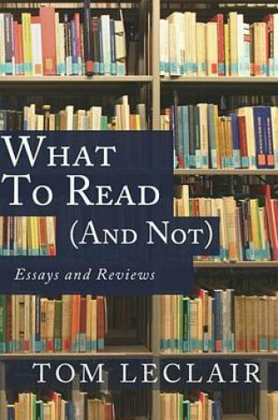 Cover of What to Read (and Not)