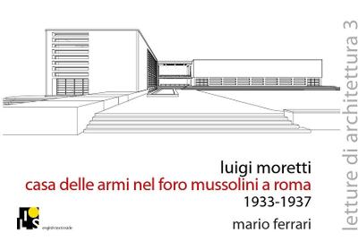 Book cover for Luigi Moretti. Fencing academy in the mussolini's forum, Rome. 1933-1937