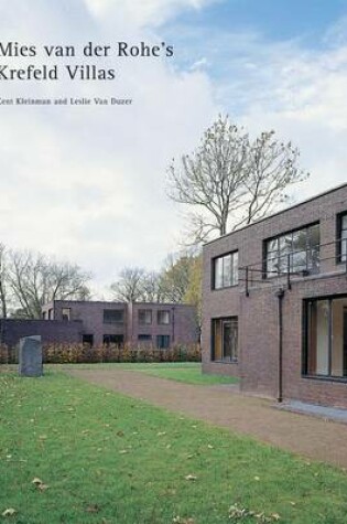 Cover of Mies Van Der Rohe the Krefeld Villas