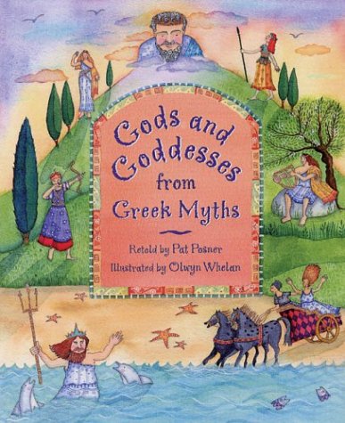 Book cover for Gods and Goddesses from Greek Myths