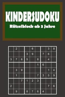 Book cover for Kindersudoku - Rätselblock ab 3 Jahre