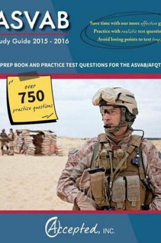 Cover of ASVAB Study Guide 2015-2016