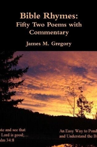 Cover of Bible Rhymes: Fifty Two Poems with Commentary