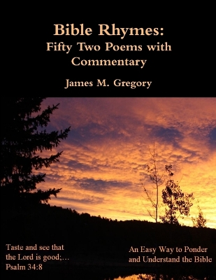 Book cover for Bible Rhymes: Fifty Two Poems with Commentary