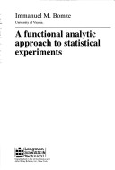 Cover of A Functional Analytic Approach to Statistical Experiments